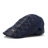 "M" Sun visor Duckbill Flat Cap