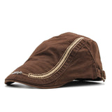 "M" Sun visor Duckbill Flat Cap