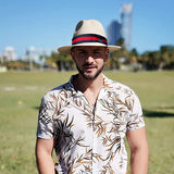 Panama Straw Hats for Men & Women (two Bands)[Fast shipping and box packing]