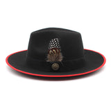 Craig Woolen Gentleman Hat-Black