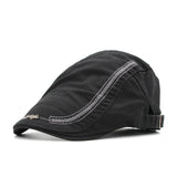 "M" Sun visor Duckbill Flat Cap