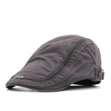 "M" Sun visor Duckbill Flat Cap