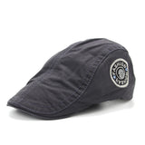 "M" Sun visor Duckbill Flat Cap