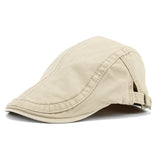 "M" Sun visor Duckbill Flat Cap