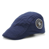 "M" Sun visor Duckbill Flat Cap