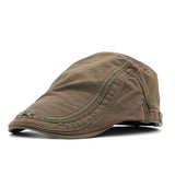 "M" Sun visor Duckbill Flat Cap