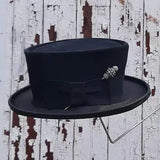 Black  leather  movie Tribute Hat
