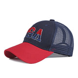 Summer embroidered letters sun protection outdoor sports baseball cap