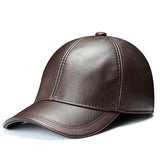 "Gorras" high quality leather baseball cap
