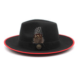 Craig Woolen Gentleman Hat-Black