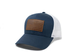 American Flag Hat - Navy/White