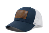 American Flag Hat - Navy/White