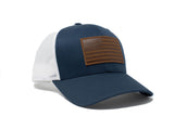 American Flag Hat - Navy/White