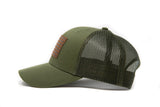 American Flag Hat- Olive Drab