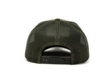 American Flag Hat- Olive Drab