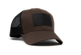 American Flag Hat-Brown