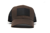 American Flag Hat-Brown