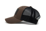 American Flag Hat-Brown