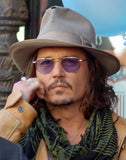 Johnny Depp Dusty Customized Fedora