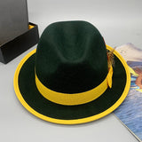 Gent by Arrery Fedora-Green/Yellow