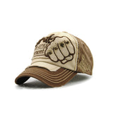 Fist tide fashion letters willow nail casual baseball cap